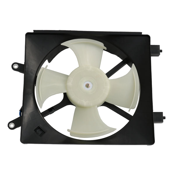 JDMSPEED A/C Condenser Radiator Cooling Fan Assembly For 2001-2005