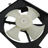 JDMSPEED A/C Condenser Radiator Cooling Fan Assembly For 2001-2005 Honda Civic 1.7L