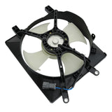 JDMSPEED A/C Condenser Radiator Cooling Fan Assembly For 2001-2005 Honda Civic 1.7L