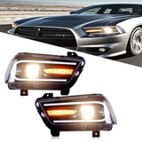 JDMSPEED For 2011-2014 Dodge Charger Headlights LED Sequential Turn Indicator 2015 Model